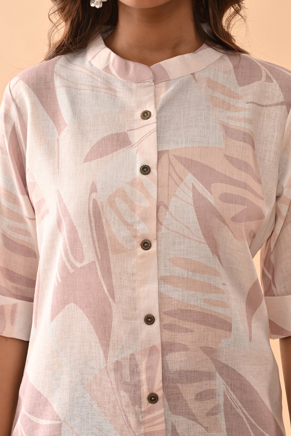 Cream Printed Top - Image 5