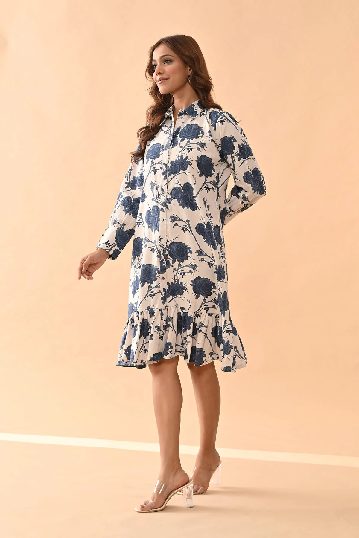 Cream Printed Tunic - Image 3