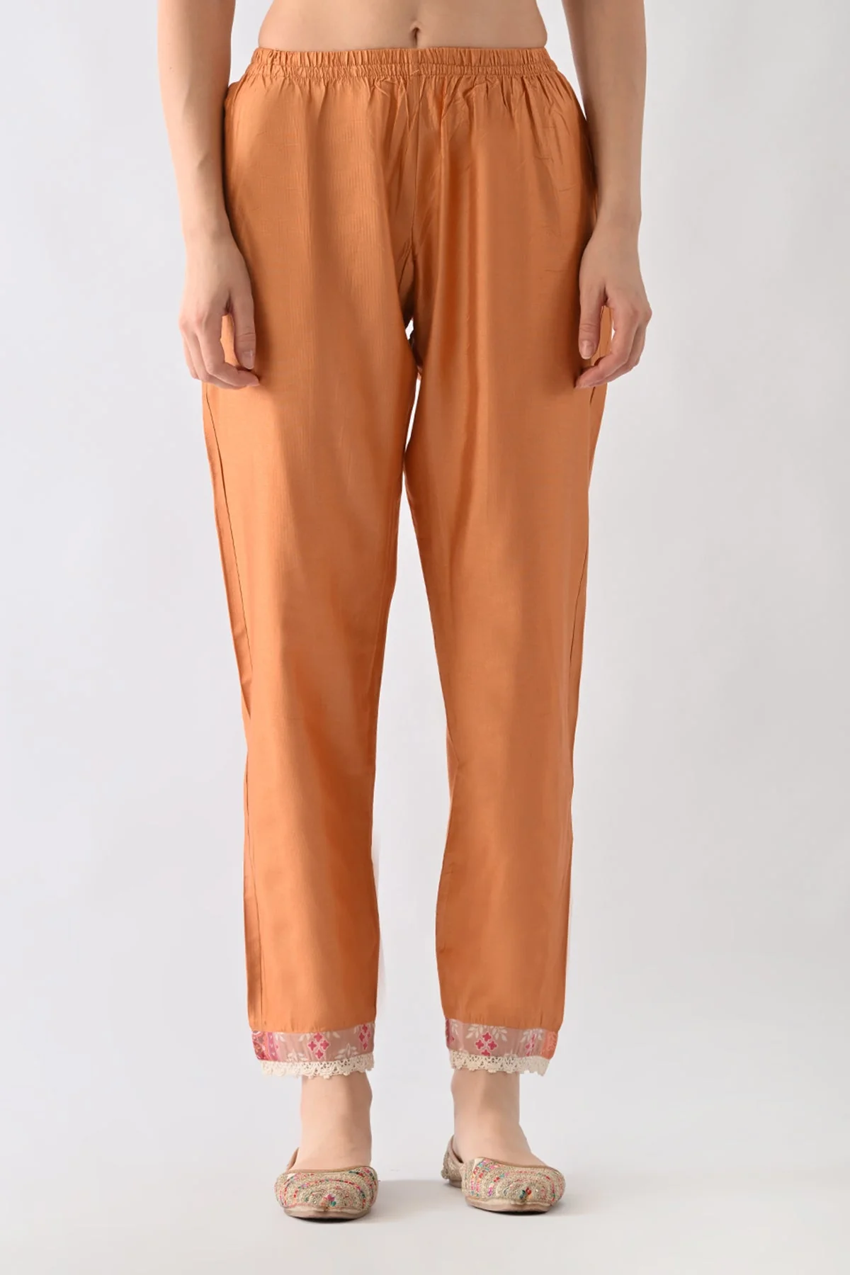 Multi Embroidered Straight Kurta 3 Pcs Set - Image 6