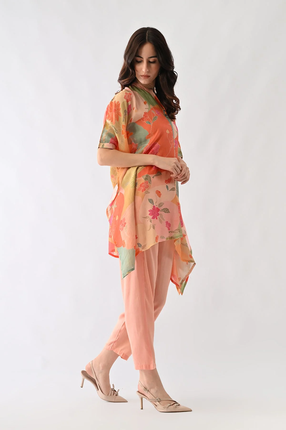 Multi Printed Kaftan Set - Image 3