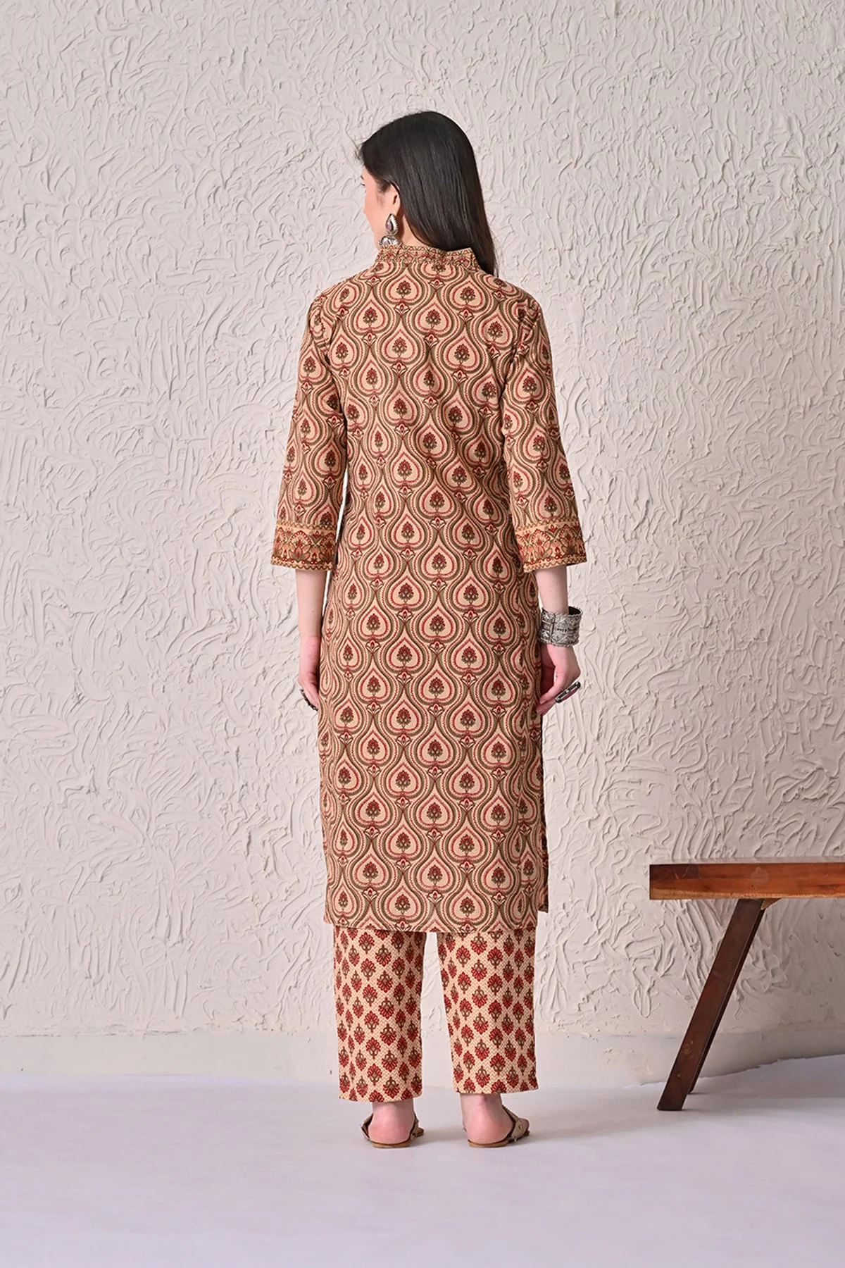 Multi Printed Kurta 2 Pcs Set - Image 5
