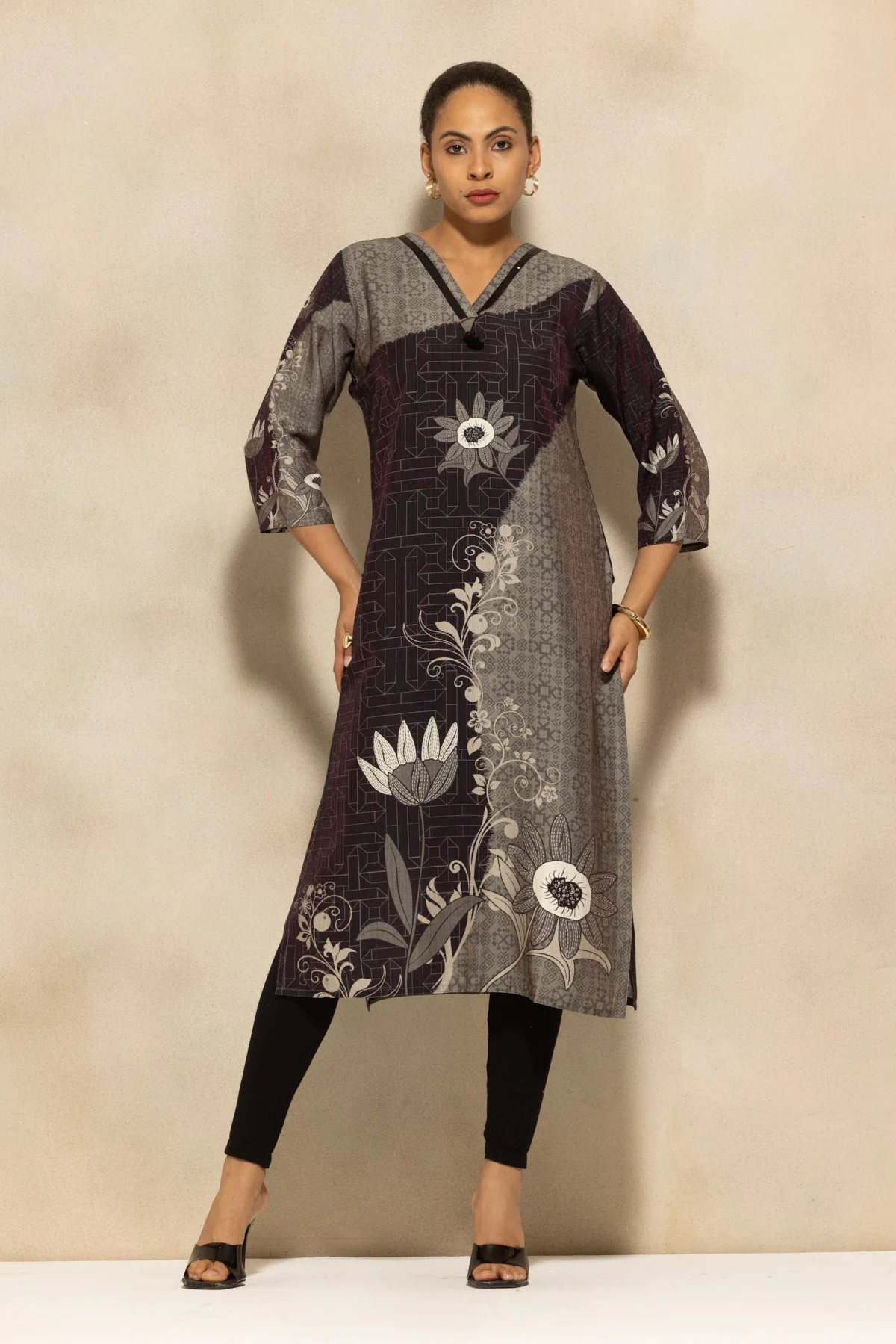 Multi Printed Kurta - Image 3