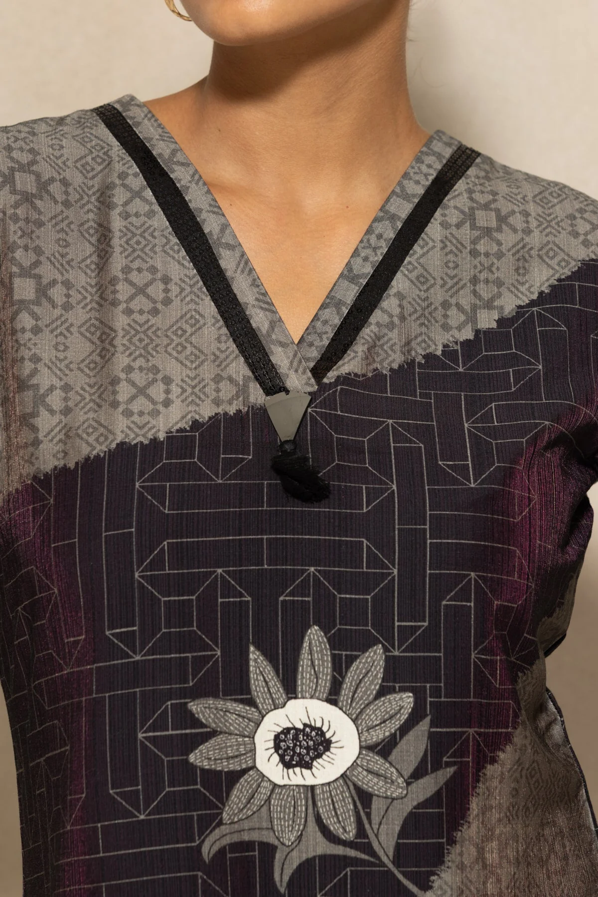 Multi Printed Kurta - Image 4