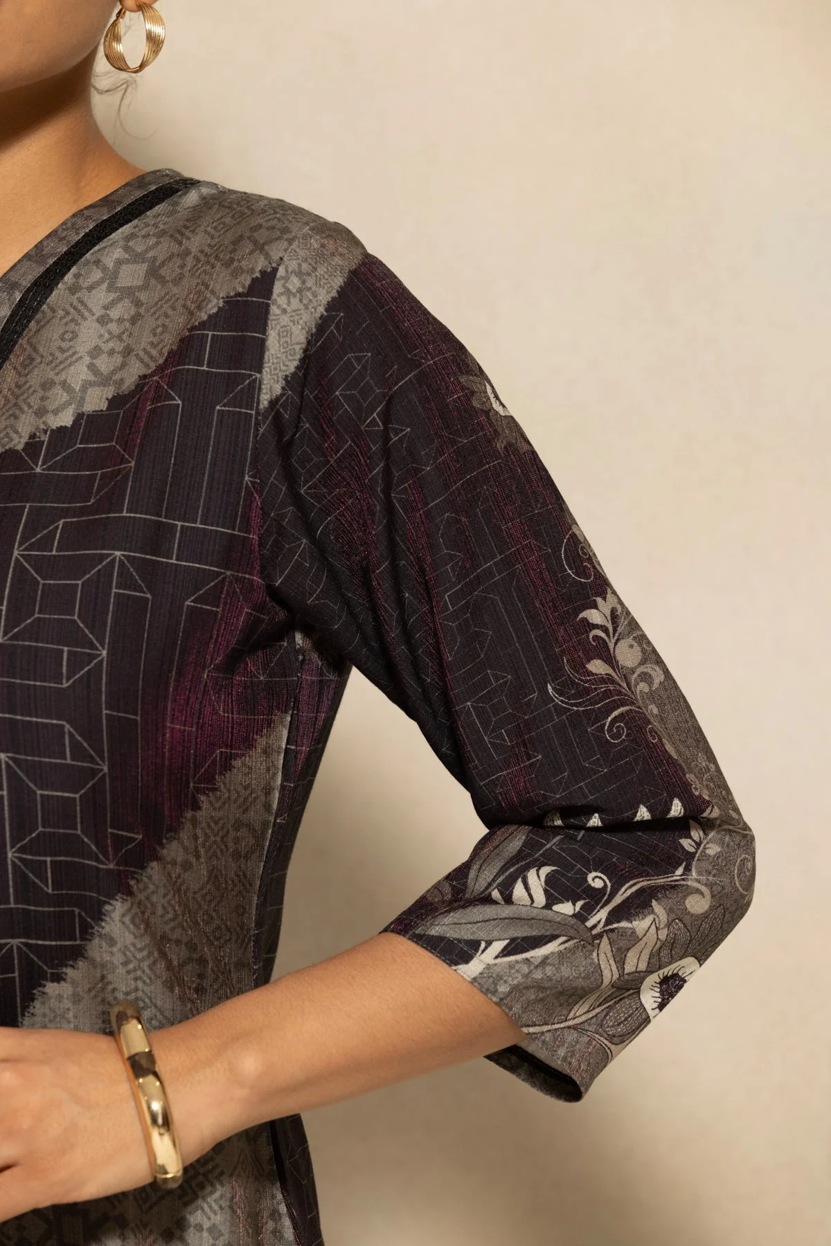 Multi Printed Kurta - Image 5