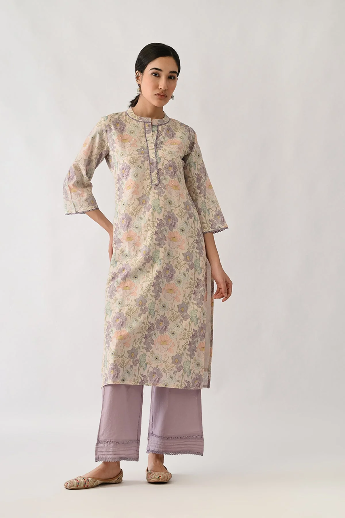 Multi Printed Kurta 2 Pcs Set