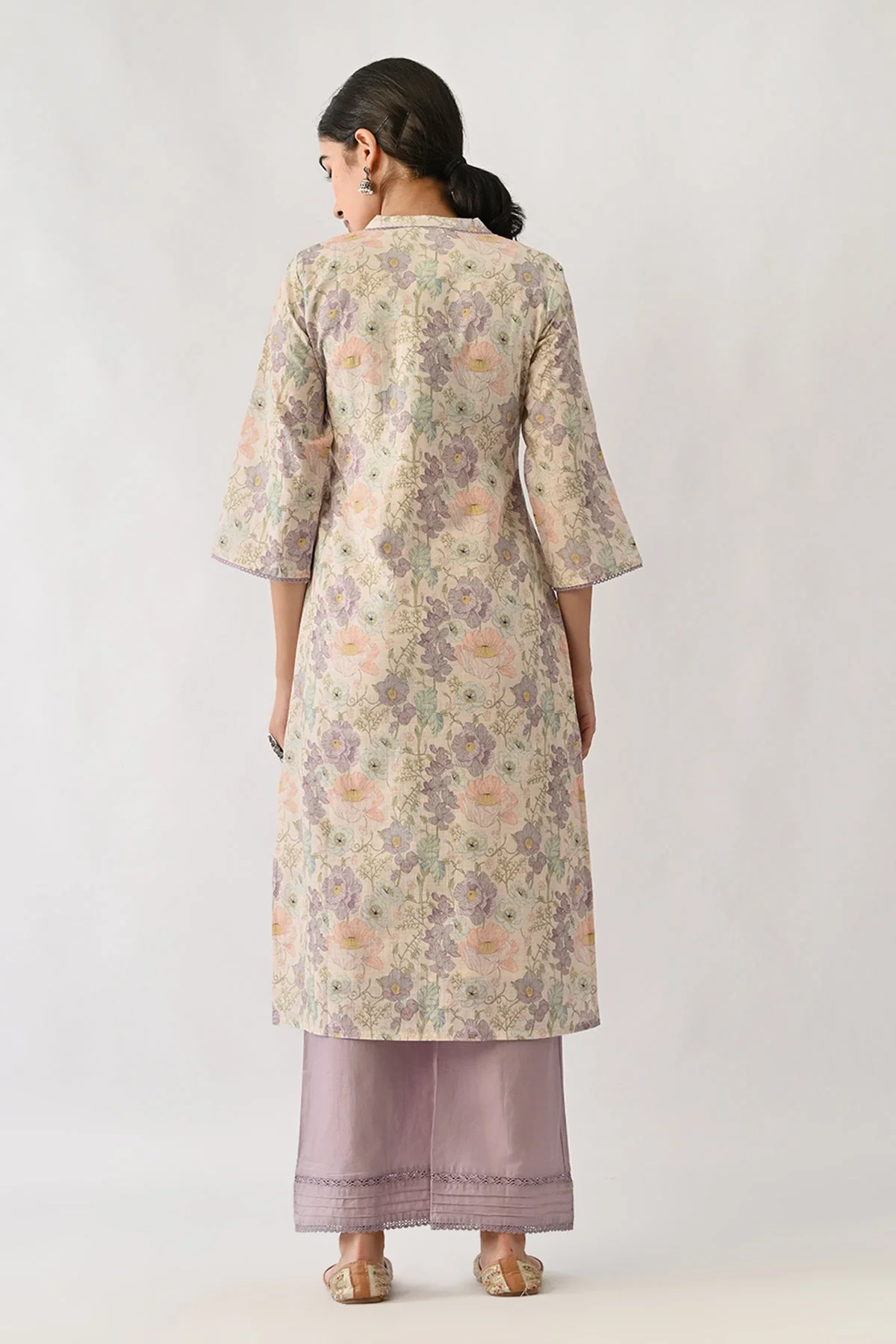 Multi Printed Kurta 2 Pcs Set - Image 5